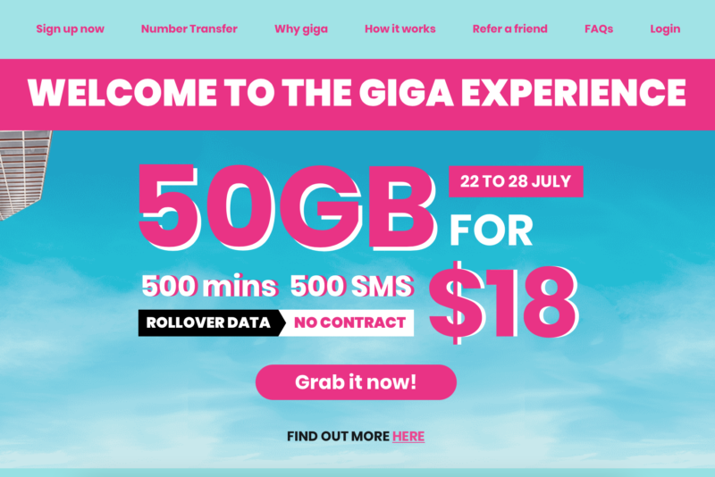 1. Giga Singapore Promo Codes - wide 3