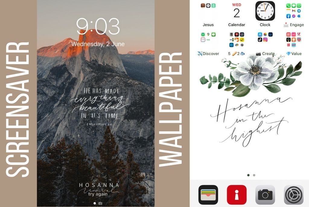 iPhone app folders minimalist