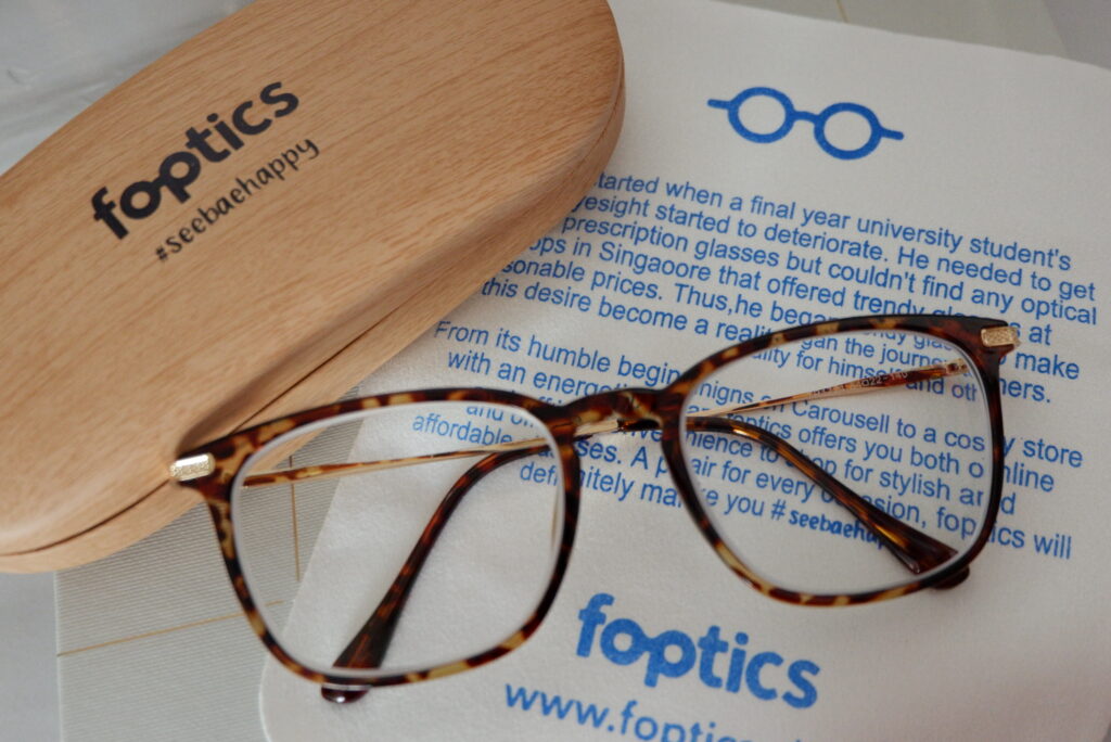 foptics prescription glasses cheap spectacles Singapore