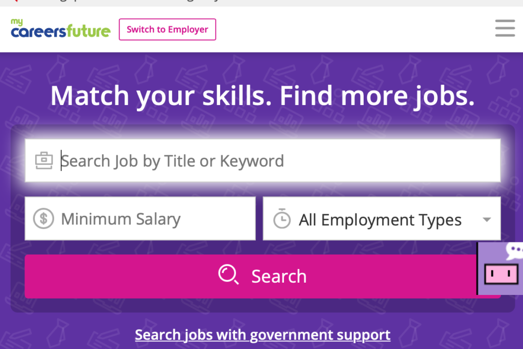 job search website mycareersfuture