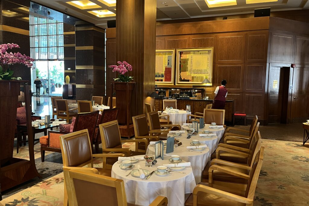 Chocolate Afternoon Tea Conrad Singapore Marina Bay 