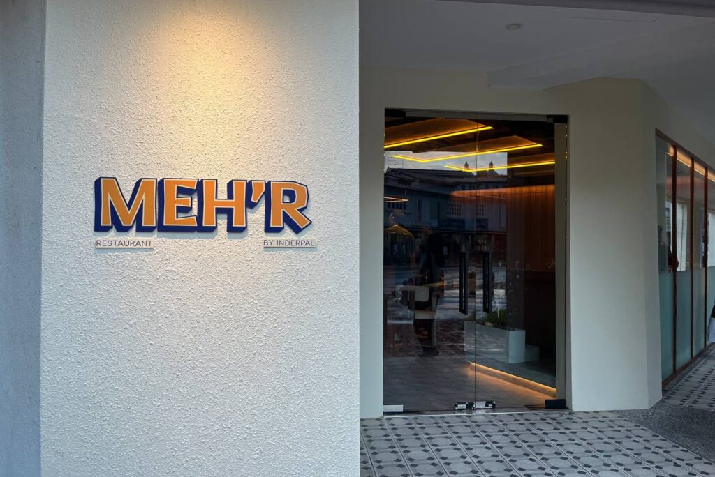 Meh’r By Inderpal Singapore Restaurant Review