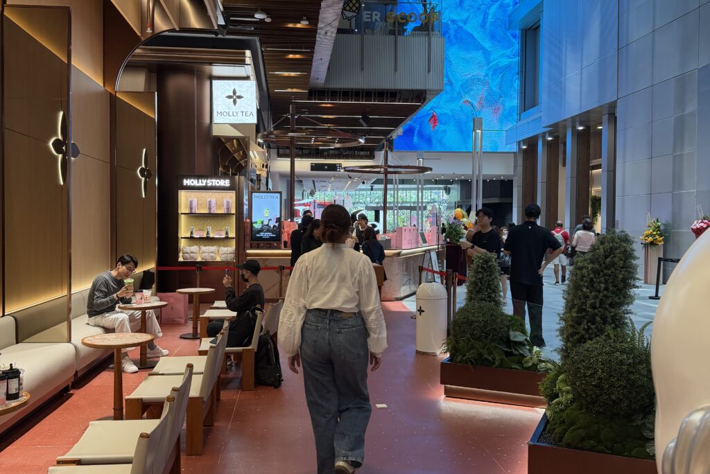 Molly Tea Singapore Orchard Central Deenise Glitz 
