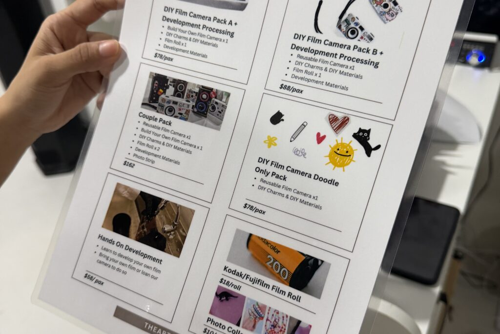 The Artsy Lens DIY Film Camera Workshop Singapore