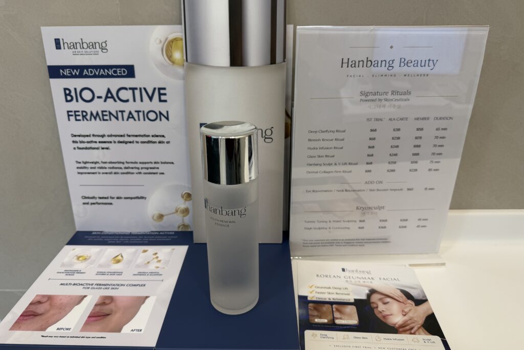 Hanbang Beauty Our Tampines Hub review